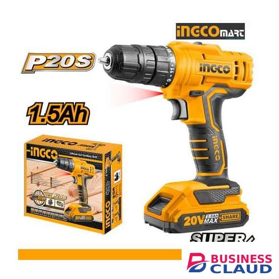 Ingco CDLI120011-8 Lithium-Ion Cordless Drill