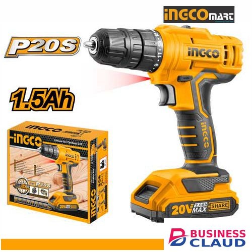 Ingco CDLI120011-8 Lithium-Ion Cordless Drill
