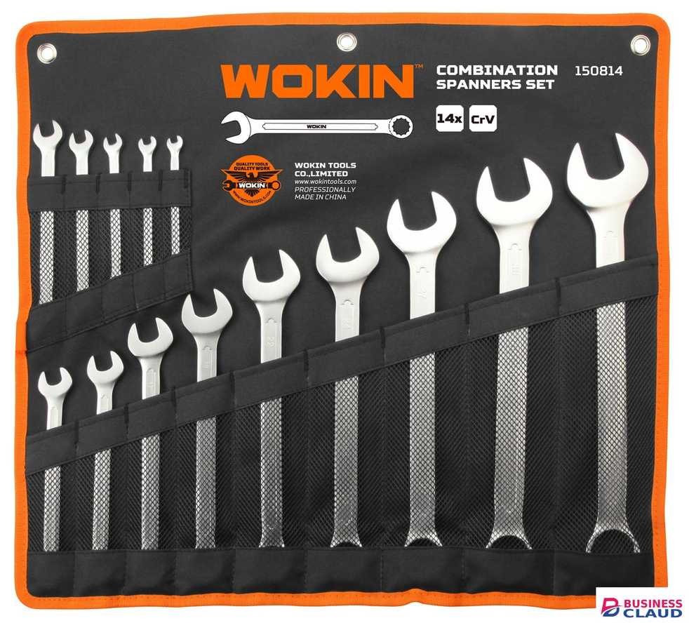 WOKIN 150814 14pcs Combination Wrench Set