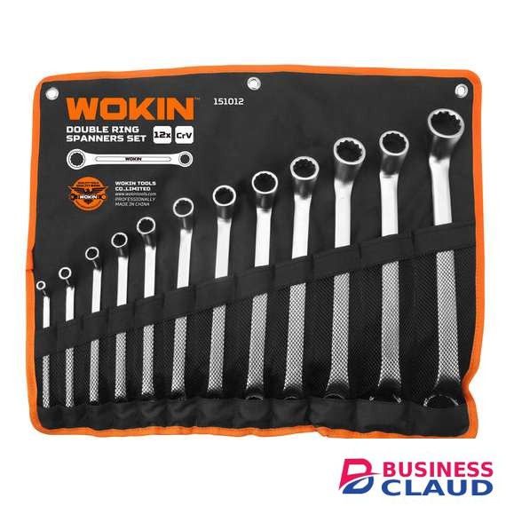 WOKIN 151012 12pcs Double Ring Wrench Set