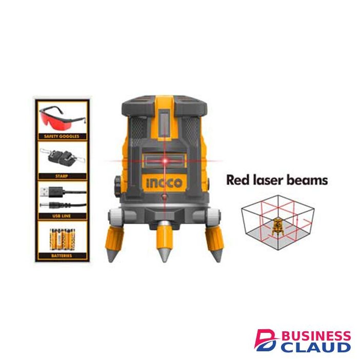 INGCO HLL306505 Red Laser Beams Self Leveling Line Laser