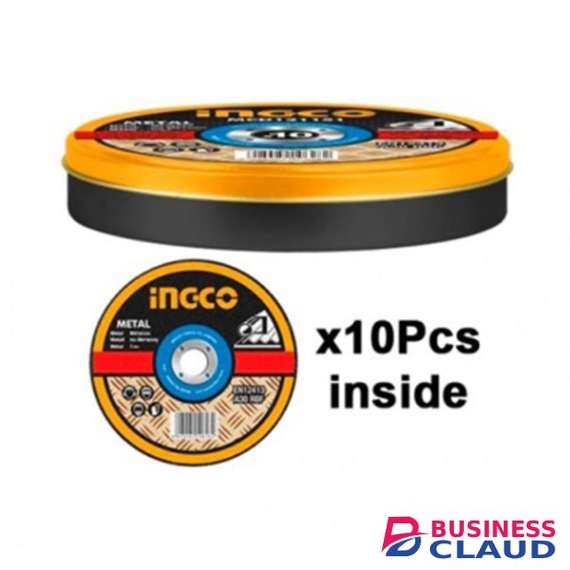 Ingco MCD1210550 115MM Abrasive Metal Cutting Disc