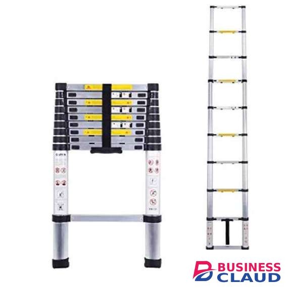 Generic DLT209B 10 Step Telescopic Collapsible Ladder