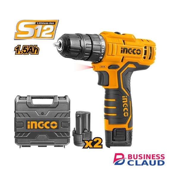 Ingco CDLI12325-8 Lithium-Ion Cordless Drill