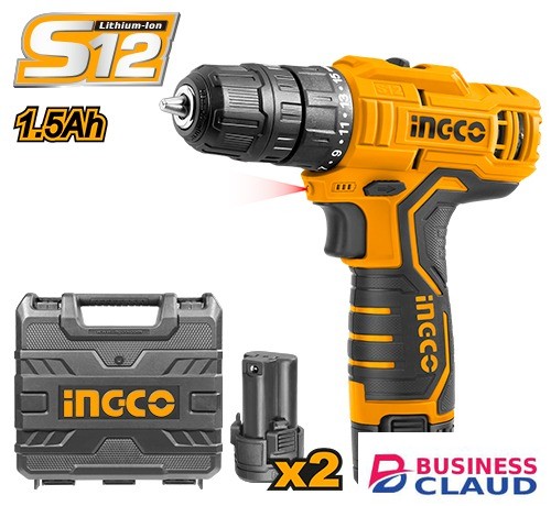 Ingco CDLI12325-8 Lithium-Ion Cordless Drill