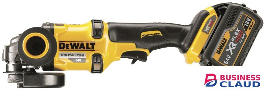 Dewalt DCG414T2GB 54V 6AH 5inches Cordless Brushless Angle Grinder