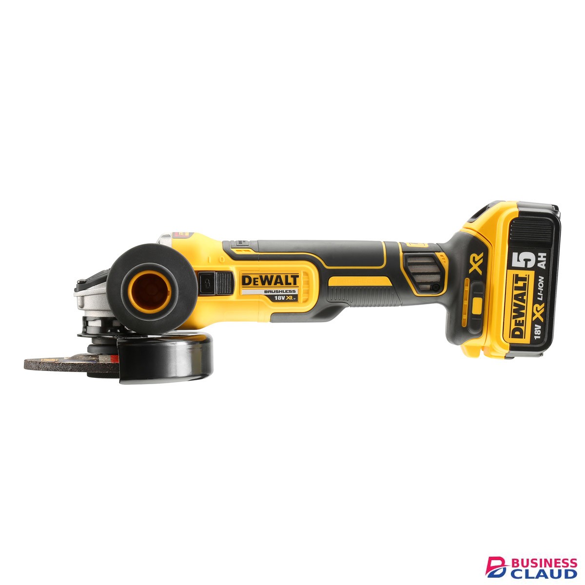 Dewalt DCG405P2GB 18V 5AH 5inch Brushless Angle Grinder