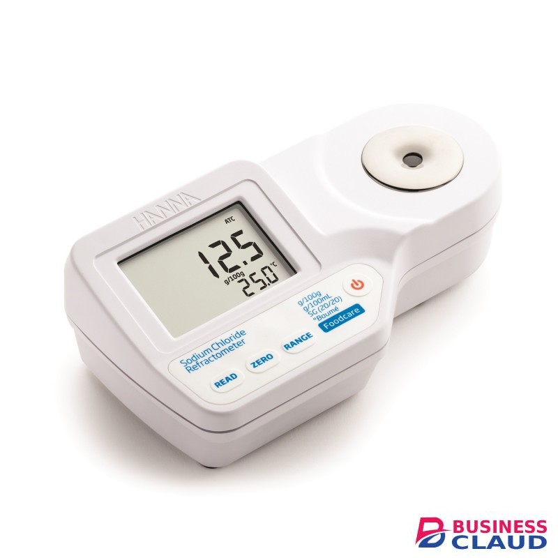 Hanna HI96821 Sodium Chloride in Food Digital Refractometer