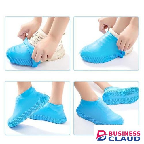 Generic One Pair Waterproof Silicone Shoe Covers