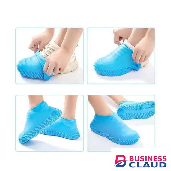 Generic One Pair Waterproof Silicone Shoe Covers