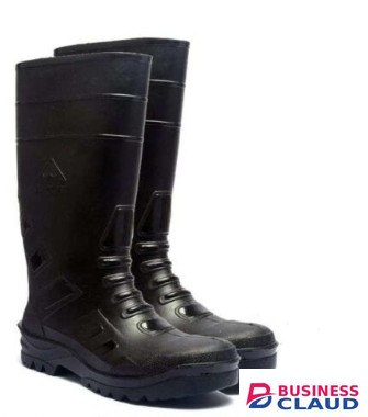 Generic Black Steel Toe Gumboots