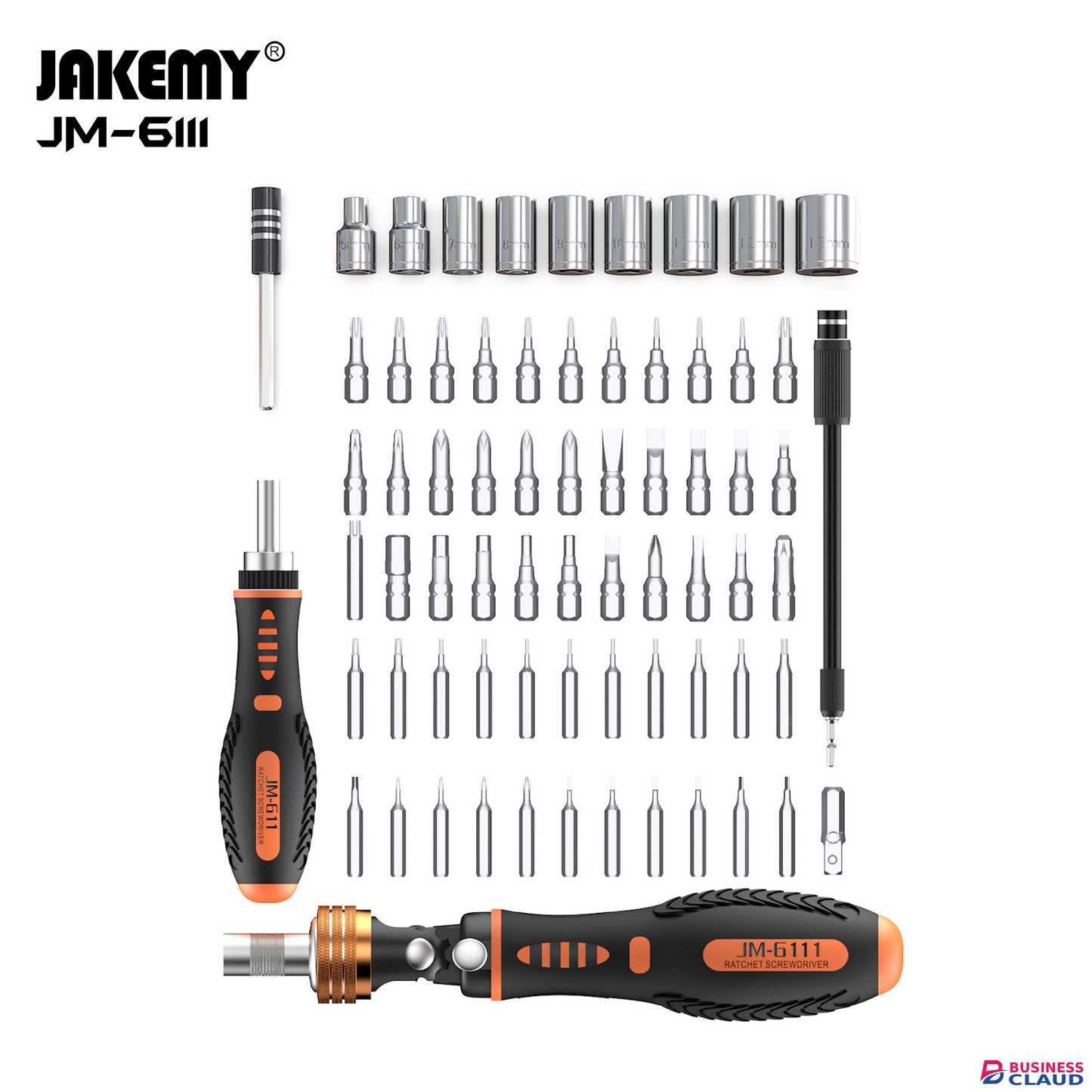 JAKEMY JM-6111 69 in 1 Screwdriver repair tool