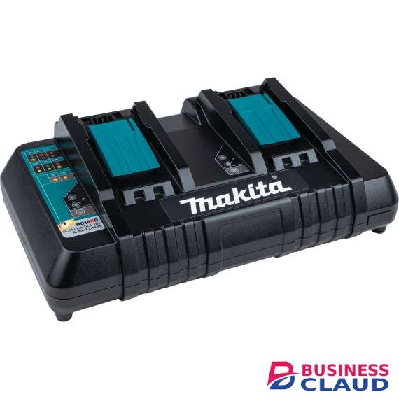 Makita DC18RD 18V LXT Lithium‑Ion Dual Port Rapid Optimum Charger