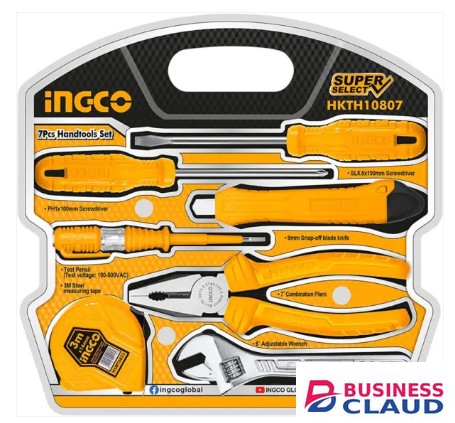 Ingco HKTH10807 7pcs Handtools set