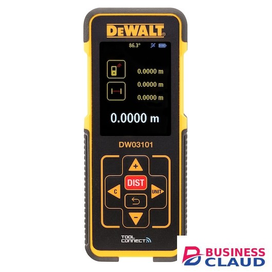 Dewalt DW03101XJ 100m Laser Distance Measure with Bluetooth
