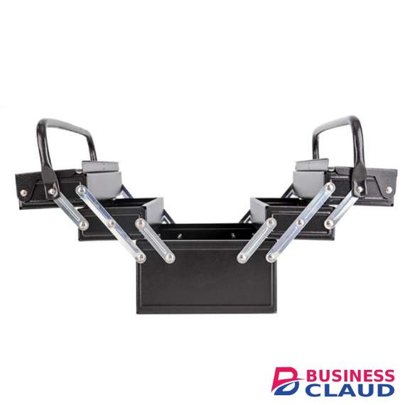 DELI DL6232 5 TRAY Fold Cold Rolled Steel Tool Box