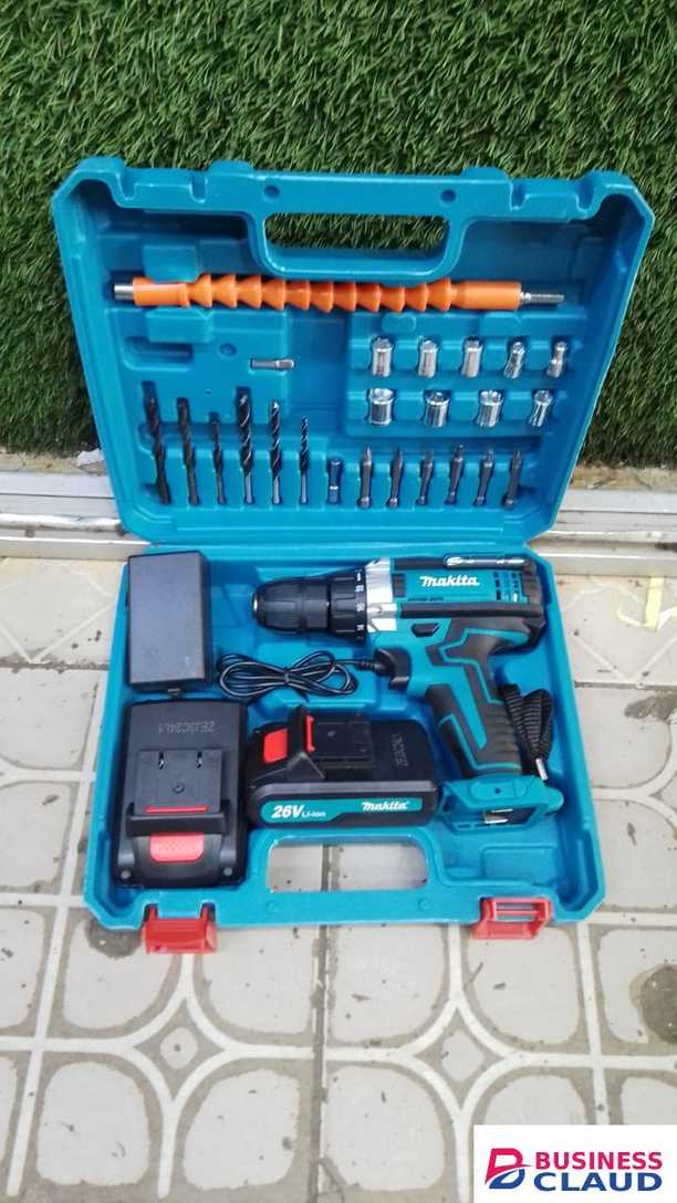 Makita 26V Cordless Drill Set