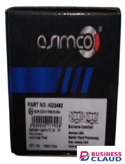 Asimco KD2482 Brake pad (Toyota J120/ Vigo/ Surf)