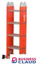 Iron Multifolding Extension Ladder