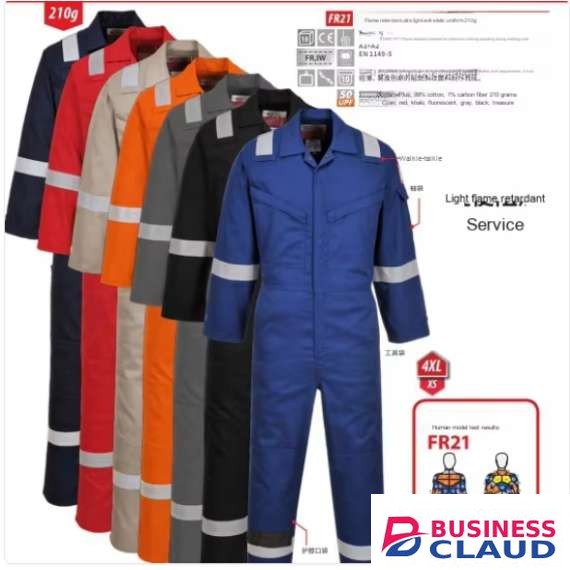 Anti-Static Flame Retardant Coverall