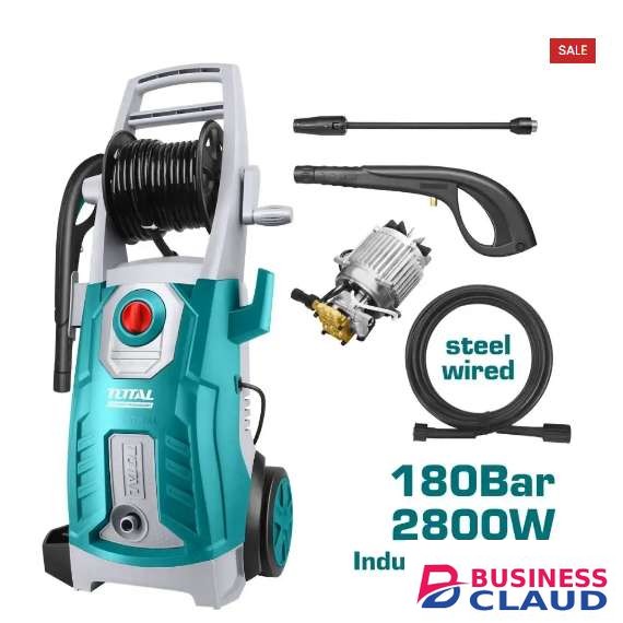 Total 2600PSI 2800W 180Bar High pressure washer