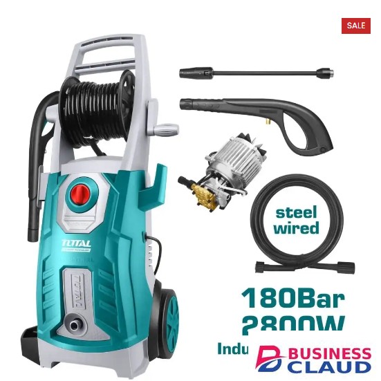 Total 2600PSI 2800W 180Bar High pressure washer