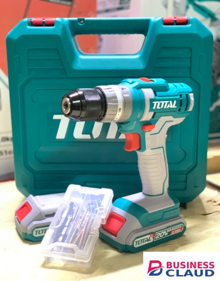 Total 20V Lithium-Ion Cordless Impact Drill