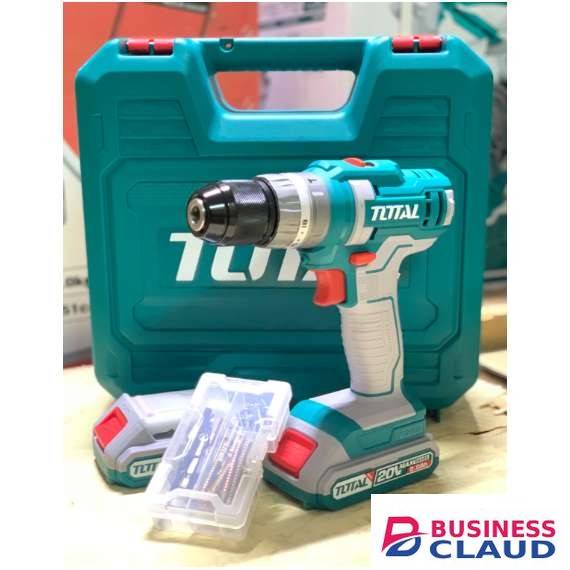 Total 20V Lithium-Ion Cordless Impact Drill
