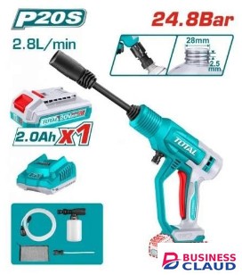 Total TFBLI20011 20V 24.8Bar Cordless pressure washer