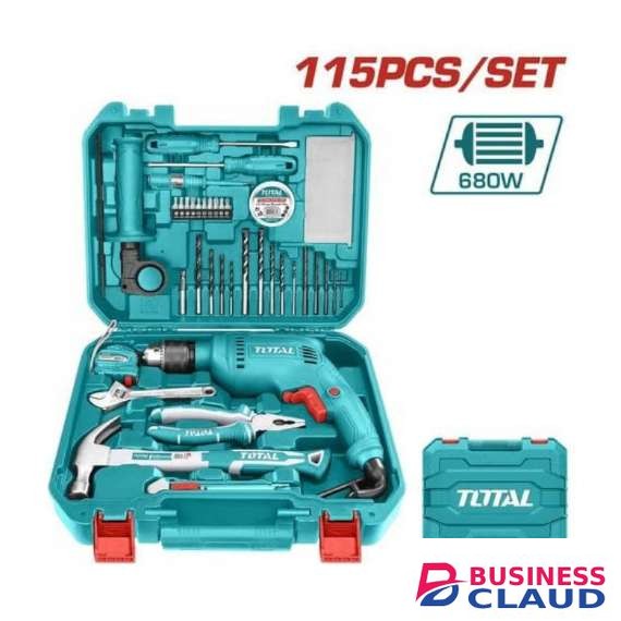 Total THKTHP1152 115 Pcs Tools set