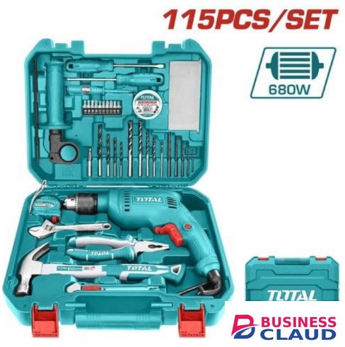 Total THKTHP1152 115 Pcs Tools set