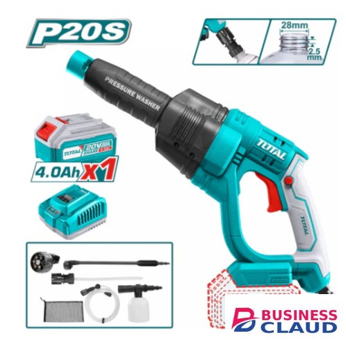 Total TPWLI20084 24.8Bar Lithium-ion pressure washer