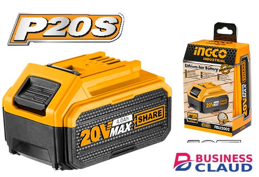 Ingco FBLI2002 LI-ION 20V 4.0Ah Battery