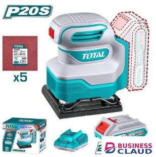 TOTAL TSHSLI20141 20V Cordless sheet sander