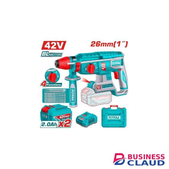 Total TRHLI422682 42V 26mm Cordless rotary hammer