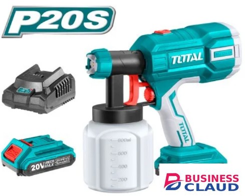 Total TSGLI20406 20v Lithium-ion spray gun