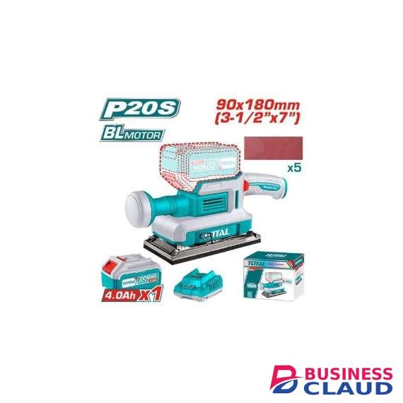 TOTAL TFSLI20311 20v Cordless finishing sander