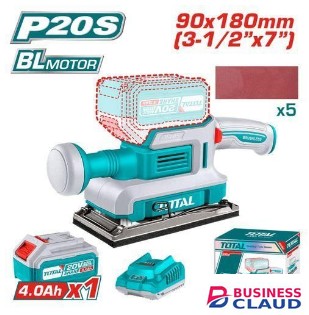 TOTAL TFSLI20311 20v Cordless finishing sander
