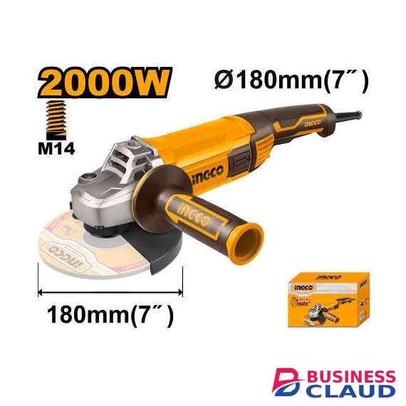 Ingco AG200018 2000W Angle Grinder