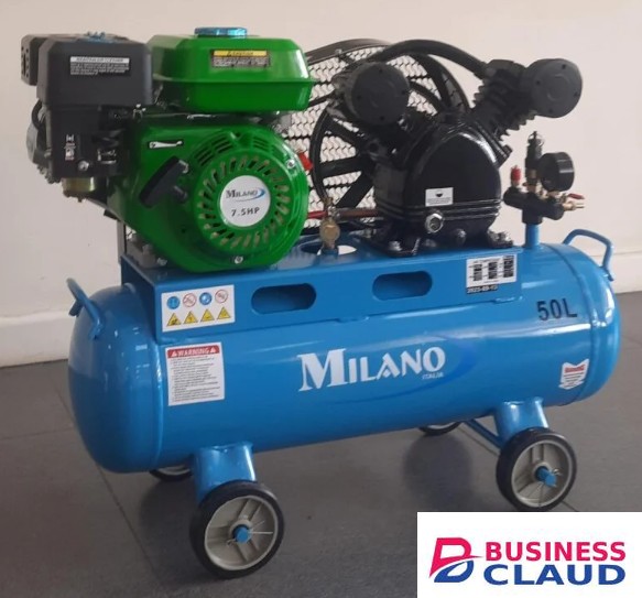 Milano ML750E Italia Engine Driven 50 Litre Compressor