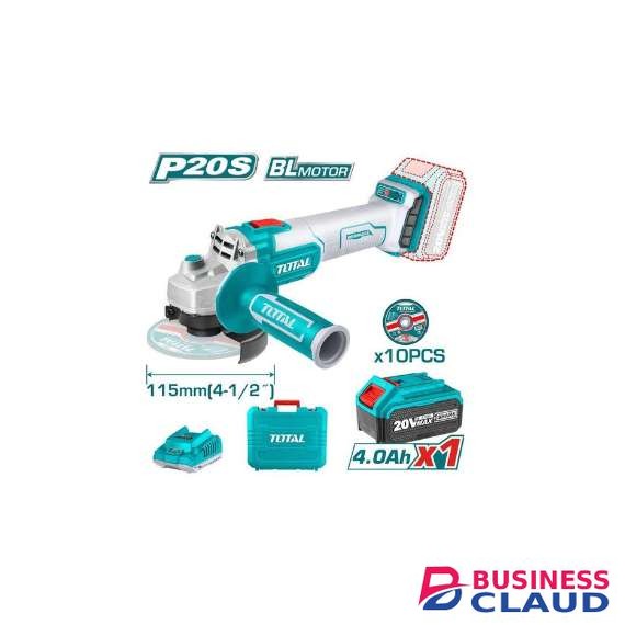 TOTAL TAGLI2011587 Lithium-Ion angle grinder