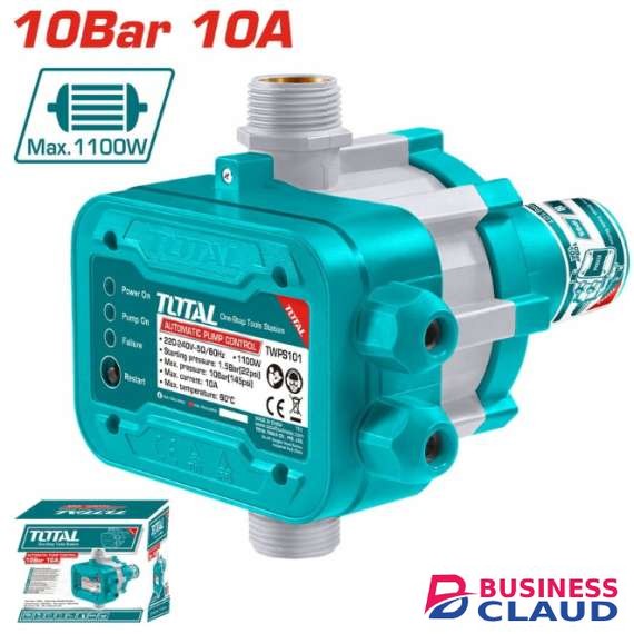 Total TWPS101 1100W 10A Automatic pump control