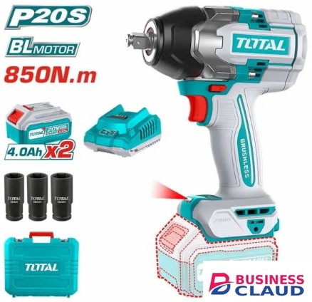 Total TIWLI2085 850Nm 20v Cordless impact wrench