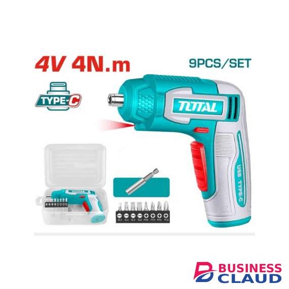 Total TSDLI0458 4V Cordless screwdriver
