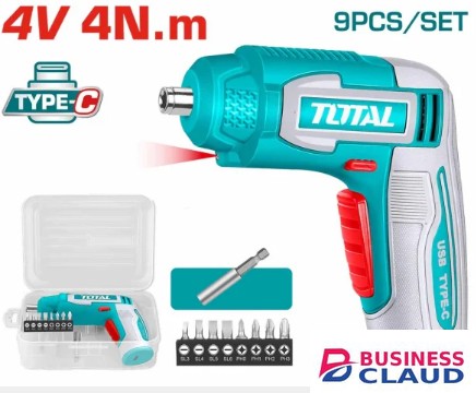 Total TSDLI0458 4V Cordless screwdriver
