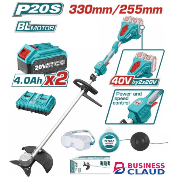 Total TSTLI200285 Cordless string trimmer and brush cutter