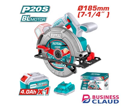 TOTAL TSLI18511 20V Lithium-Ion circular saw