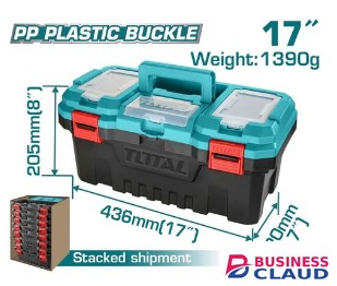 Total TPBX0171 17″ Plastic tool box