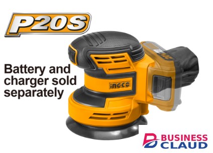 Ingco CROSLI2001 LI-ION 20V Random Orbital Sander