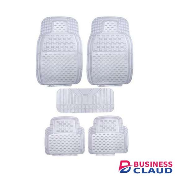 Automotive 5 Seater Clear Car Mats (SET)